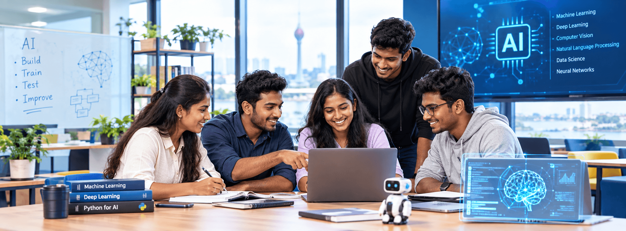 Cover image if Higher Diploma in Artificial Intelligence in ICBT campus